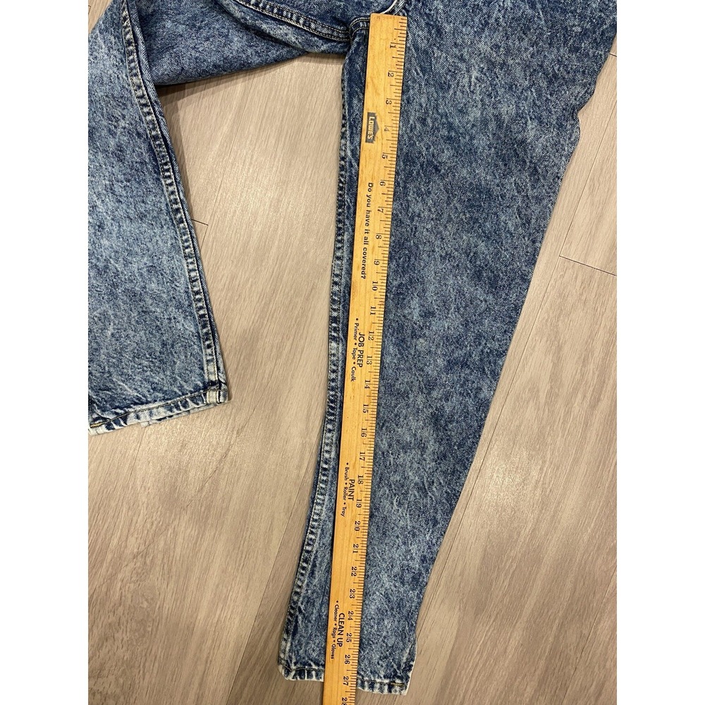 VINTAGE 80's Made In USA GUESS Georges Marciano Jeans #1015 Acid Washed sz 27 - Picture 4 of 9
